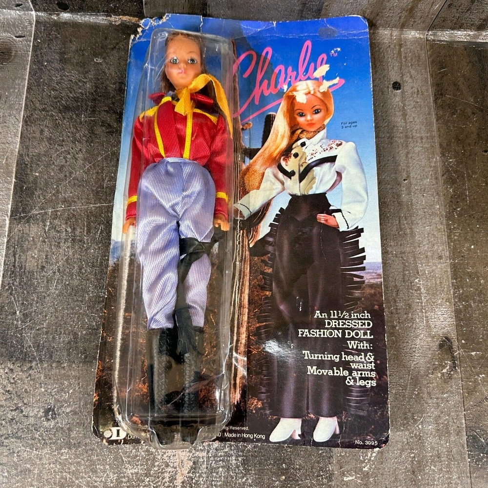 Vintage Durham's Charly Doll Sealed On Original Card‎ Horse Rider